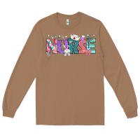 Toasted Coconut Easter Nurse Easter Day Long Sleeve Tee - Neo Western