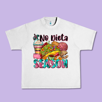 No Dieta Season Urban Heavy Tee Designed By Zillion Design Studio