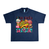 Navy no dieta season Urban Heavy Tee - Zillion Design Studio