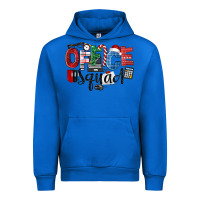 Cobalt Office Squad Christmas Urban Hoodie - LillyAllenDesigns