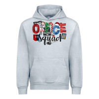 Heather Grey Office Squad Christmas Urban Hoodie - LillyAllenDesigns