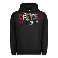 Pigment Black Office Squad Christmas Urban Hoodie - LillyAllenDesigns