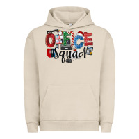 Pigment French Oak Office Squad Christmas Urban Hoodie - LillyAllenDesigns