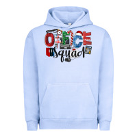 Pigment Grape Ice Office Squad Christmas Urban Hoodie - LillyAllenDesigns