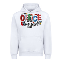 White Office Squad Christmas Urban Hoodie - LillyAllenDesigns