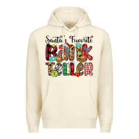 Sandshell santa s favorite bank teller Premium Hoodie - MaliasSmallBusiness