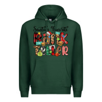 Sports Green santa s favorite bank teller Premium Hoodie - MaliasSmallBusiness
