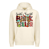 Tofu santa s favorite bank teller Premium Hoodie - MaliasSmallBusiness