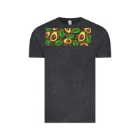 Vintage Black avocados with wood and leopard background 11 oz mug Vintage Tee - BarkalooDesign