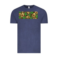 Vintage Denim avocados with wood and leopard background 11 oz mug Vintage Tee - BarkalooDesign