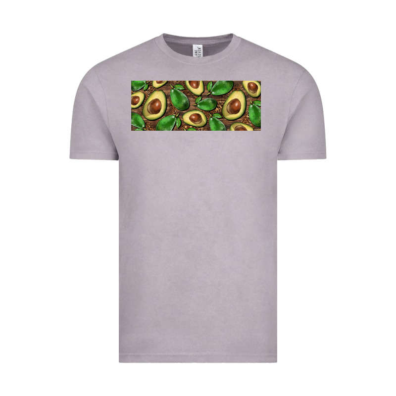 Avocados With Wood And Leopard Background 11 Oz Mug Vintage Tee by BarkalooDesign | Teevron