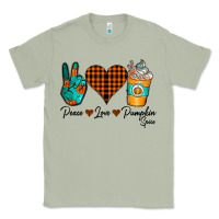 Matcha Peace Love Pumpkin Spice Classic Tee - CowhideDigitalArt