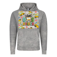 Cloud Rock school bus driver Vintage Hoodie - MaliasSmallBusiness