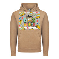 Vintage Coffee school bus driver Vintage Hoodie - MaliasSmallBusiness
