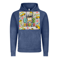 Vintage Denim school bus driver Vintage Hoodie - MaliasSmallBusiness
