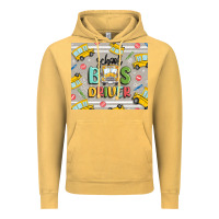 Vintage Mustard school bus driver Vintage Hoodie - MaliasSmallBusiness