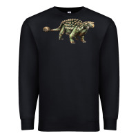 Black Ankylosaurus T-Rex Premium Sweatshirt - LillyAllenDesigns