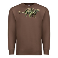 Chestnut Ankylosaurus T-Rex Premium Sweatshirt - LillyAllenDesigns