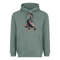 Sage baby chimpanzee Heavyweight Hoodie - LillyAllenDesigns