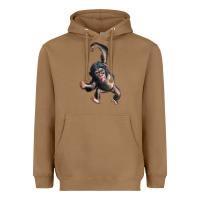 Toasted Coconut baby chimpanzee Heavyweight Hoodie - LillyAllenDesigns