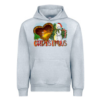 Heather Grey Christmas Snowman Urban Hoodie - LillyAllenDesigns