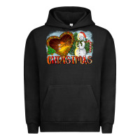 Pigment Black Christmas Snowman Urban Hoodie - LillyAllenDesigns
