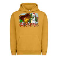 Pigment Peanut Butter Christmas Snowman Urban Hoodie - LillyAllenDesigns