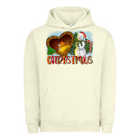 Pigment Pistachio Christmas Snowman Urban Hoodie - LillyAllenDesigns