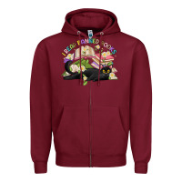 Burgundy i read banned books Zipper Hoodie - Artiststas
