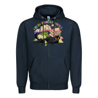 Navy i read banned books Zipper Hoodie - Artiststas