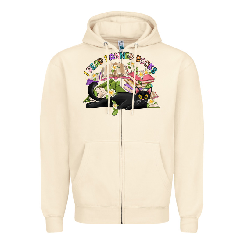 I Read Banned Books Zipper Hoodie by Artiststas | Teevron