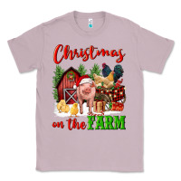 Lilac christmas on the farm Classic Tee - FaDigitalArtStudio