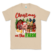 Mushroom christmas on the farm Classic Tee - FaDigitalArtStudio