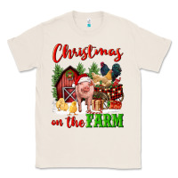 Natural christmas on the farm Classic Tee - FaDigitalArtStudio