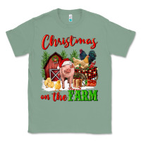 Sage christmas on the farm Classic Tee - FaDigitalArtStudio