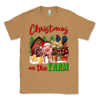 Toasted Coconut christmas on the farm Classic Tee - FaDigitalArtStudio