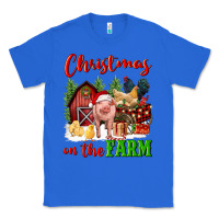 True Royal christmas on the farm Classic Tee - FaDigitalArtStudio