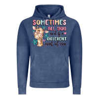 Vintage Denim sometimes all you need is a different point of  vi Vintage Hoodie - MaliasSmallBusiness