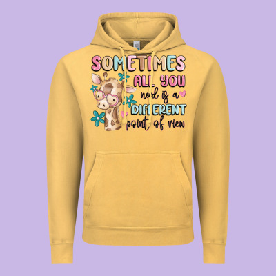 Vintage Hoodie sometimes all you need is a different point of  vi