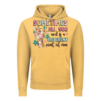 Vintage Mustard sometimes all you need is a different point of  vi Vintage Hoodie - MaliasSmallBusiness