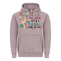 Vintage Zinc sometimes all you need is a different point of  vi Vintage Hoodie - MaliasSmallBusiness