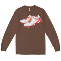Chestnut red cleats fa element Long Sleeve Tee - FaDigitalArtStudio