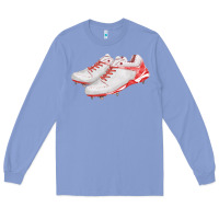 Colony Blue red cleats fa element Long Sleeve Tee - FaDigitalArtStudio