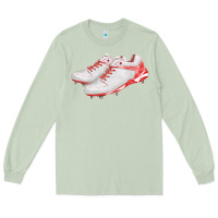 Matcha red cleats fa element Long Sleeve Tee - FaDigitalArtStudio