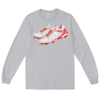 Moon Dust red cleats fa element Long Sleeve Tee - FaDigitalArtStudio