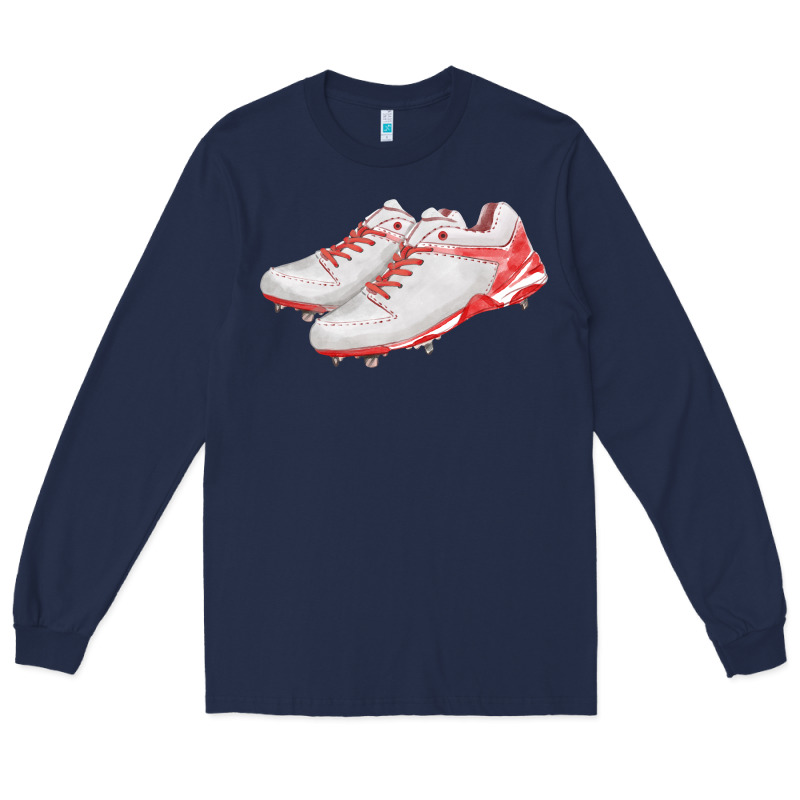 Red Cleats Fa Element Long Sleeve Tee by FaDigitalArtStudio | Teevron