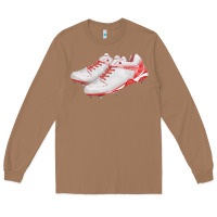 Toasted Coconut red cleats fa element Long Sleeve Tee - FaDigitalArtStudio