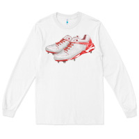 White red cleats fa element Long Sleeve Tee - FaDigitalArtStudio