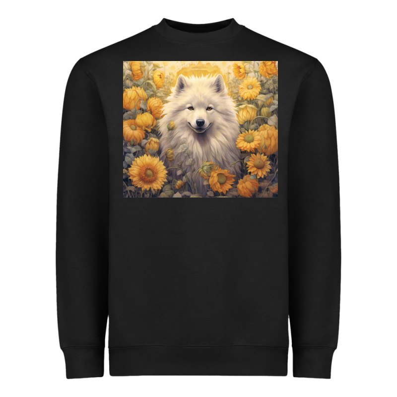 Samoyed Heavyweight Sweatshirt by Unal Design | Teevron