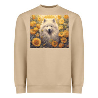 Mushroom samoyed Heavyweight Sweatshirt - Unal Design